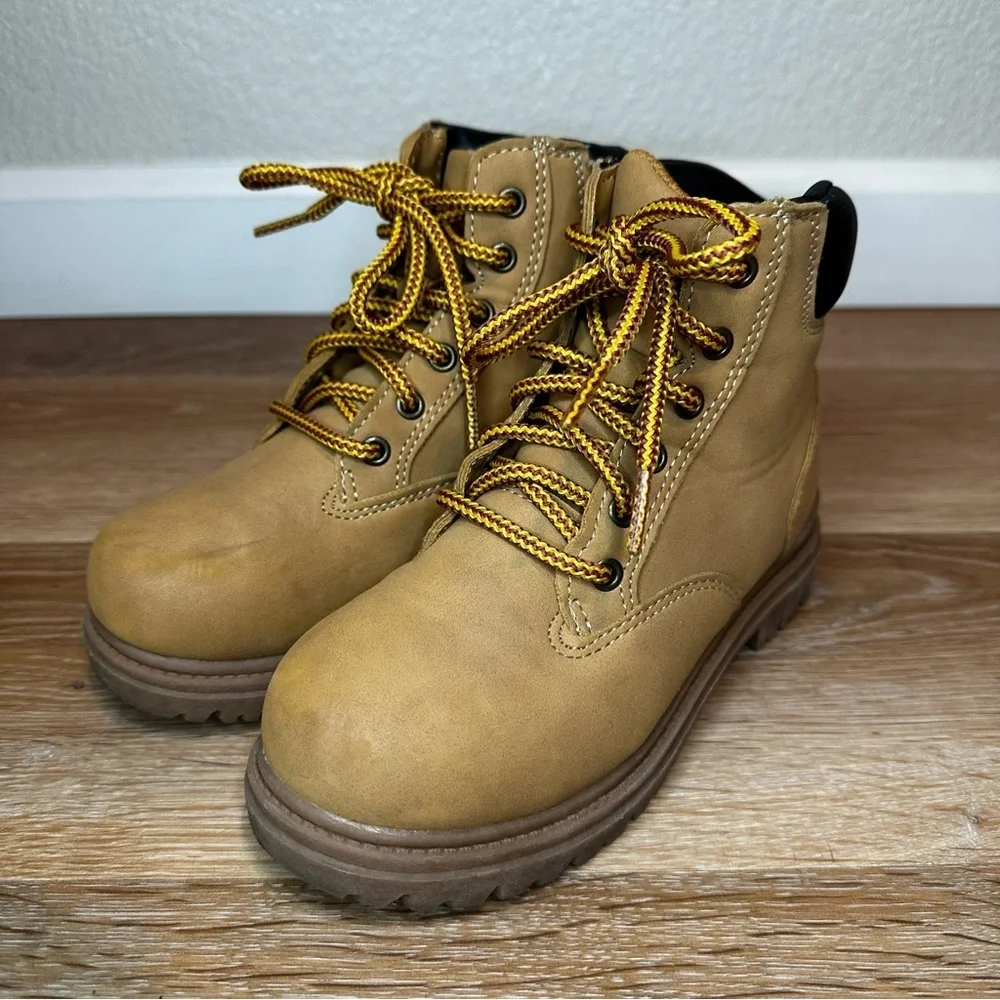 Wonder Nation Toddler Size 13 Wheat Brown Tan Tucker Boots